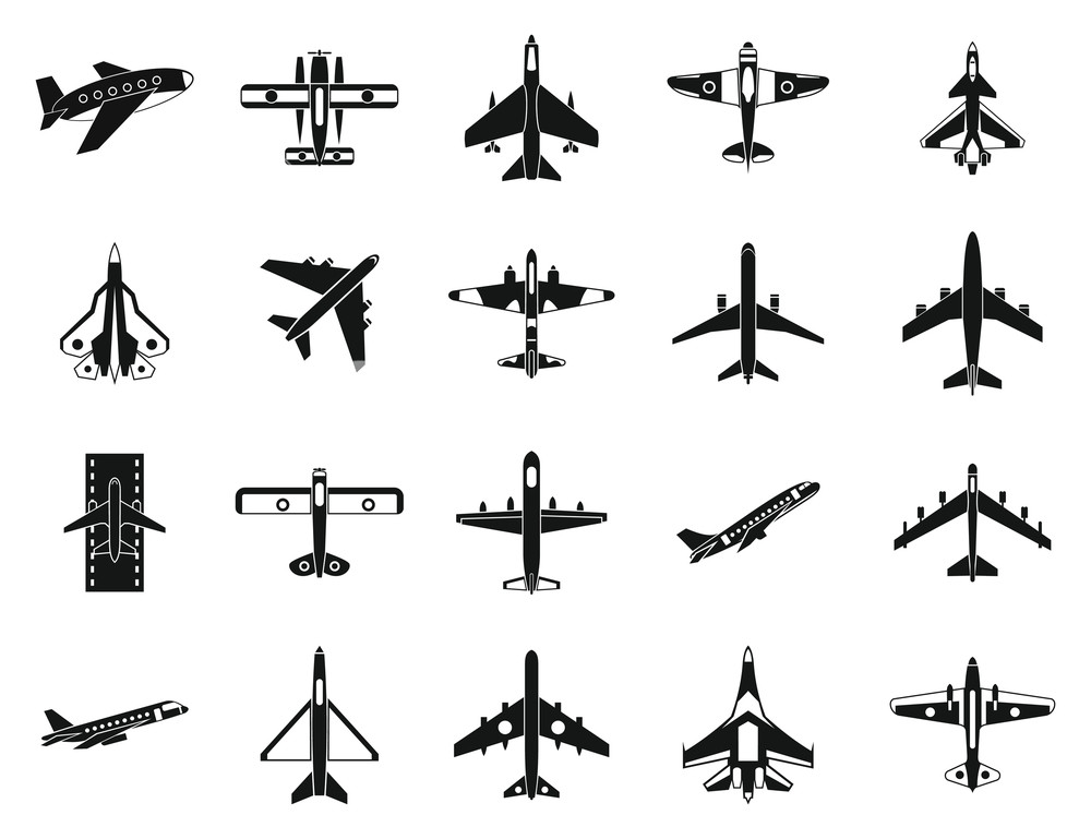 Plane Icon Set Simple Set Of Plane Vector Icons For Web Design 1000x769 Plane Icon Set Simple Set Of Plane Vector Icons For Web Design
