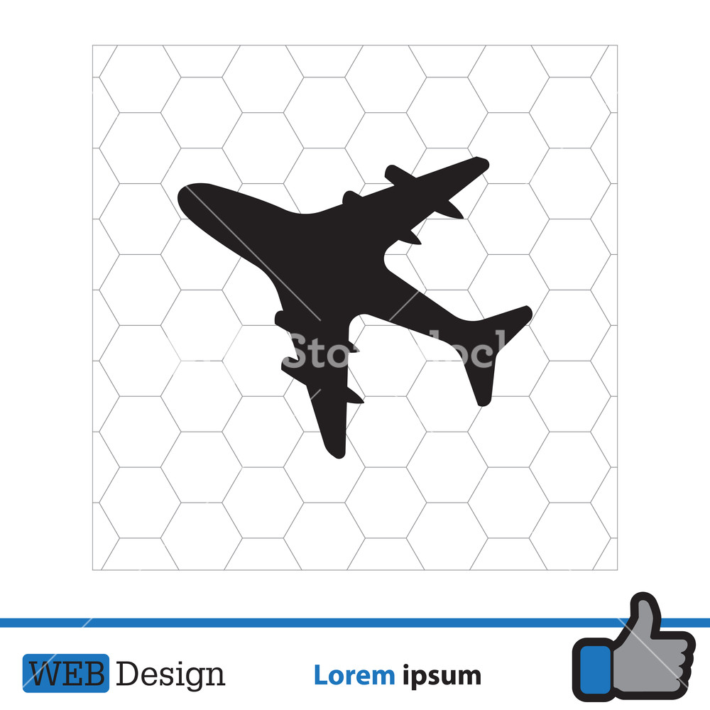 Plane Icon Vector Illustration Royalty Free Stock Image 1000x1000 Plane Icon Vector Illustration Royalty Free Stock Image