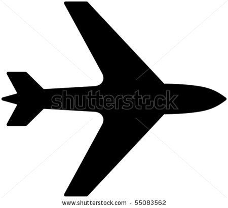 Stock Vector Simple Aircraft, Airplane Icon 450x412 Stock Vector Simple Aircraft, Airplane Icon