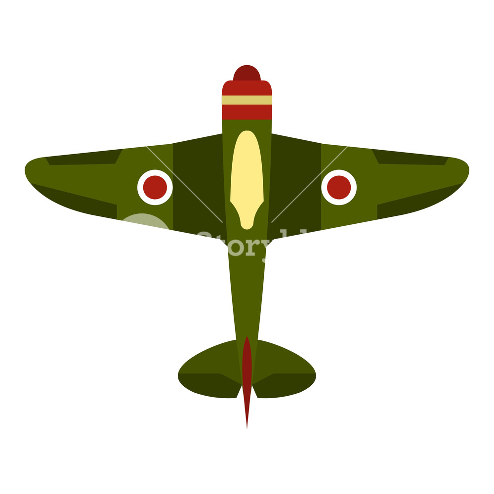 Army Plane Icon Flat Illustration Of Army Plane Vector Icon 1000x1000 Army Plane Icon Flat Illustration Of Army Plane Vector Icon
