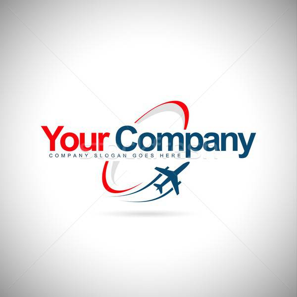 600x600 Plane Logo Vector Illustration Razvan Ionut Dragomirescu