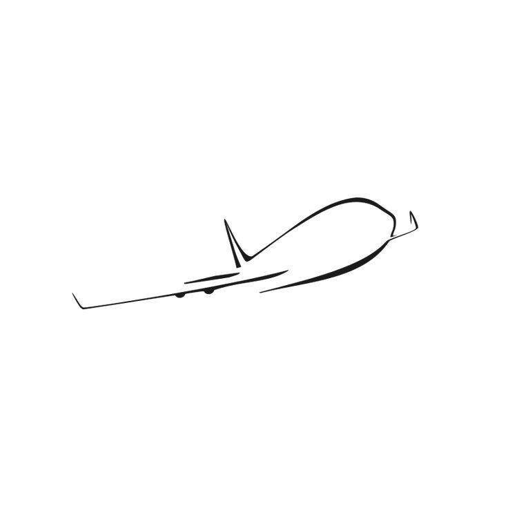 736x736 Plane Logo Name