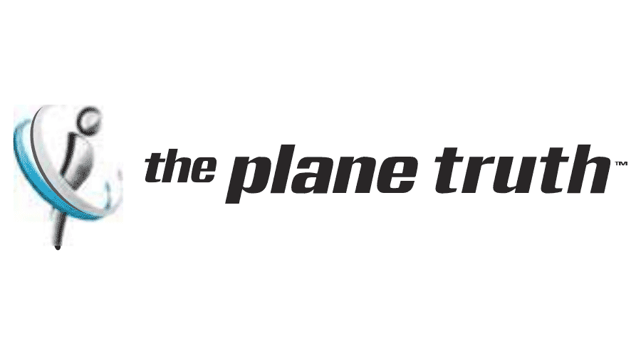 900x500 Plane Truth Golf Logo Vector