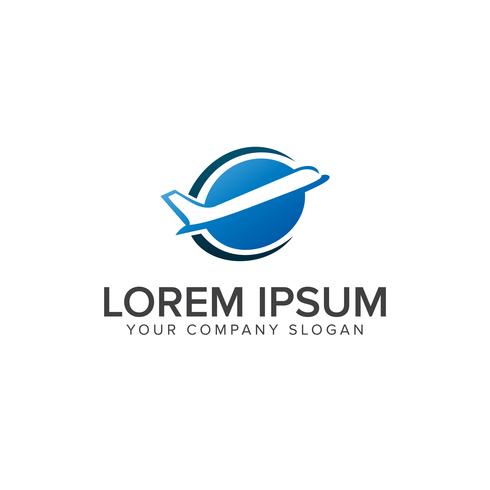 490x490 Aircraft Plane Logo Travel Logo Design Concept Template