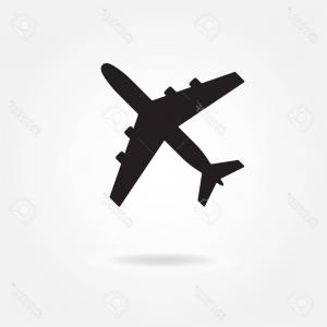 300x300 Photostock Vector Airplane Silhouette Vector Aircraft Icon
