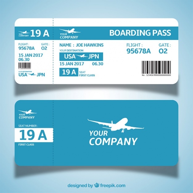 Flight Ticket Vectors, Photos And Free Download 626x626 Flight Ticket Vectors, Photos And Free Download