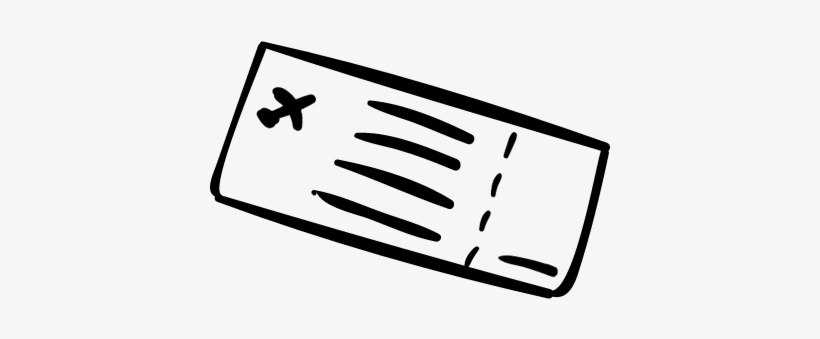 Plane Ticket Vector 820x339 Plane Ticket Vector
