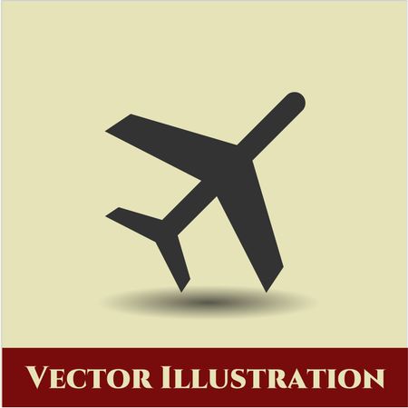450x449 Plane Vector Icon Or Symbol Freestock Vectors