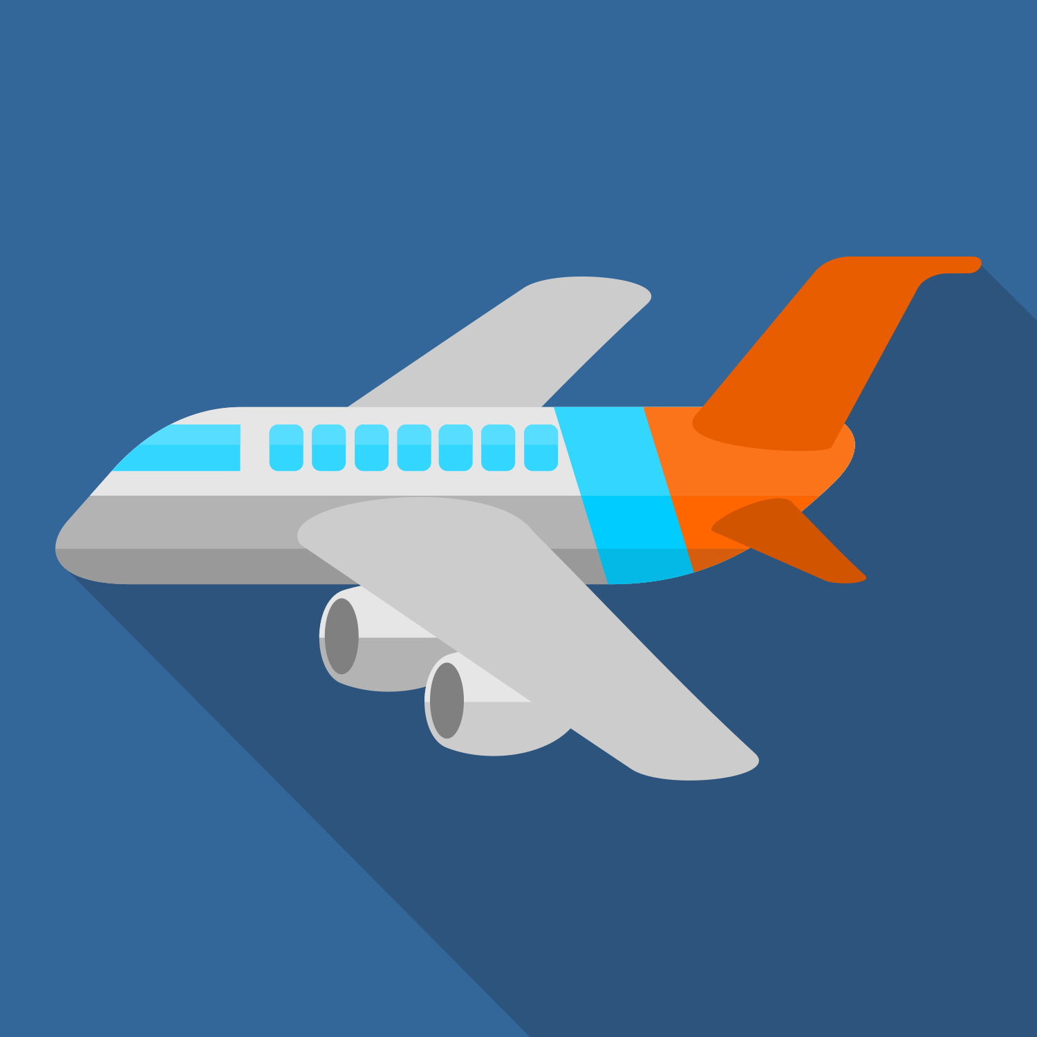 1500x1500 Vector For Free Use Plane Vector