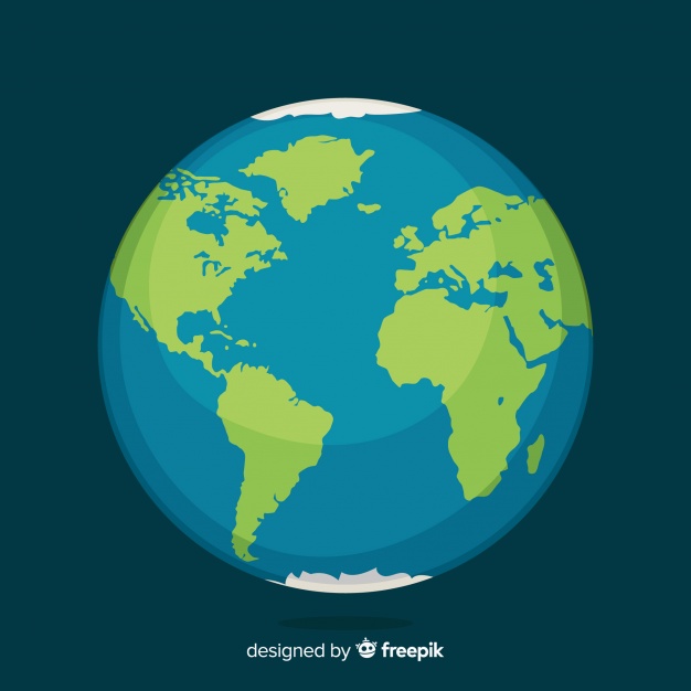 626x626 Planet Earth Design Vector Free Download