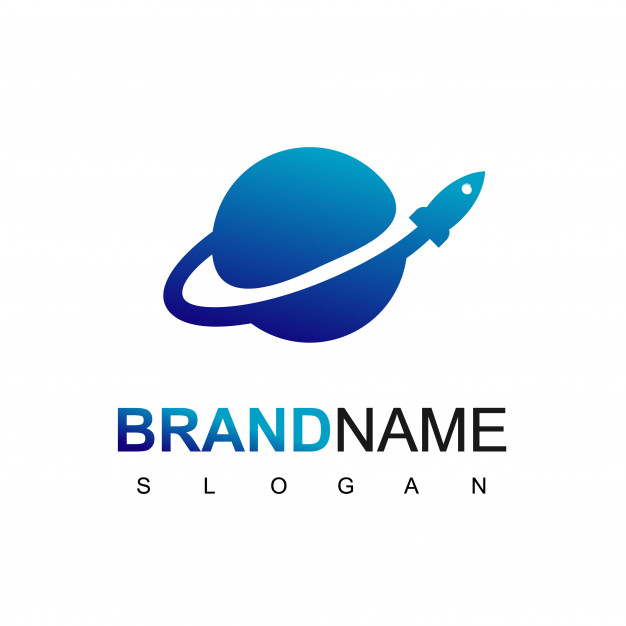 626x626 Rocket Launch In Planet Logo Vector Premium Download