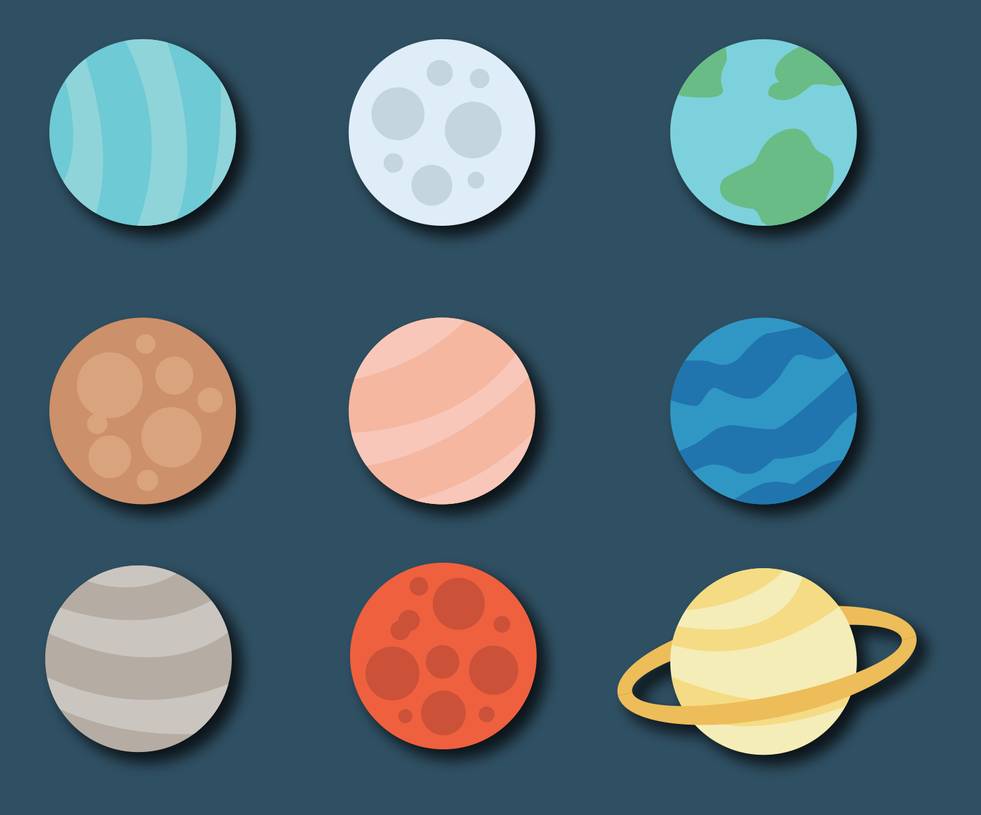 981x815 Pack Planets Vector And Png