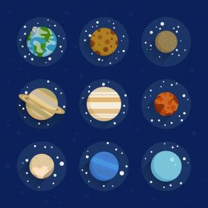 300x300 Cartoon Funny Of Red Planet Vector Soidergi