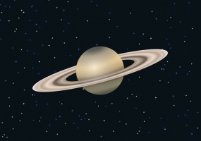 285x200 Colorful Saturn Planet Free Vector Graphic Art Free Download
