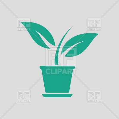 Plant In Flower Pot Icon Vector Image Of Signs, Symbols, Maps 400x400 Plant In Flower Pot Icon Vector Image Of Signs, Symbols, Maps