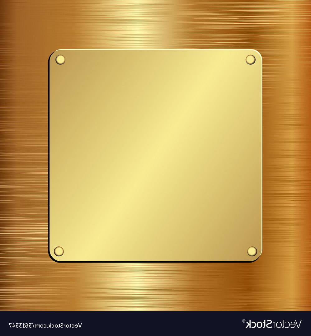 999x1080 Top Gold Plaque Vector Drawing Free Vector Art, Images, Graphics