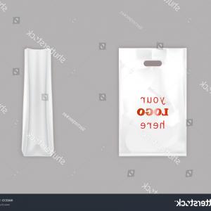 300x300 D Vector Realistic White Plastic Bag Boozeworthy