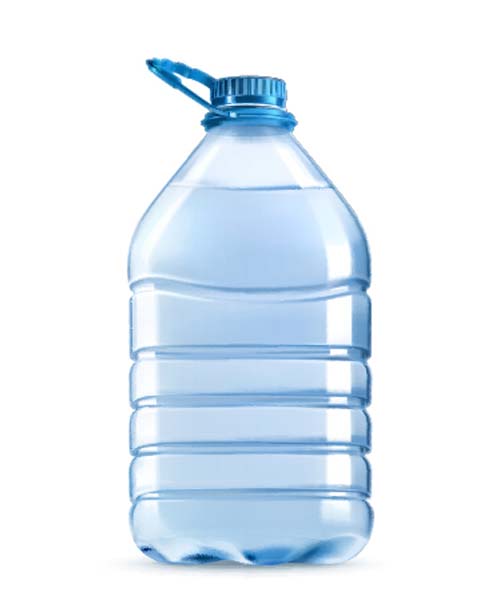500x599 Mineral Water With Plastic Bottle Vector Free Download