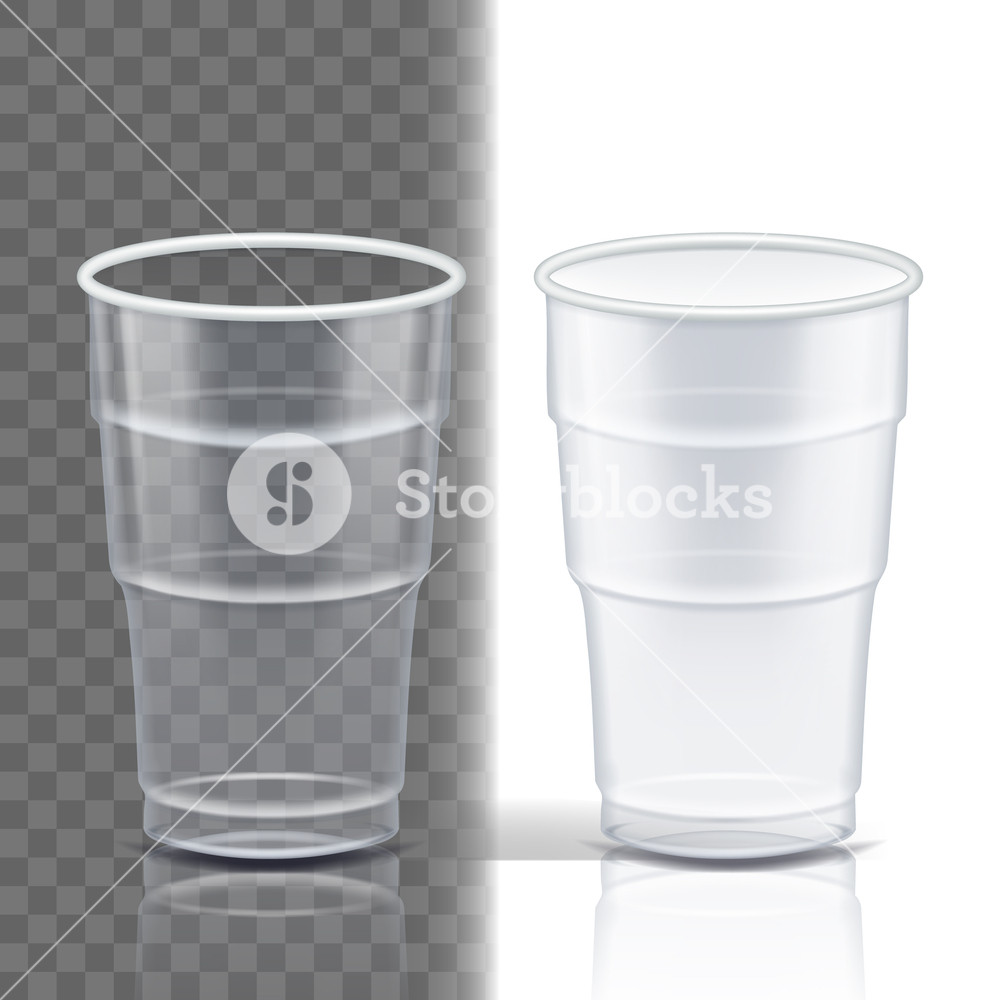 1000x1000 Plastic Cup Transparent Vector Package Blank Drink Mug