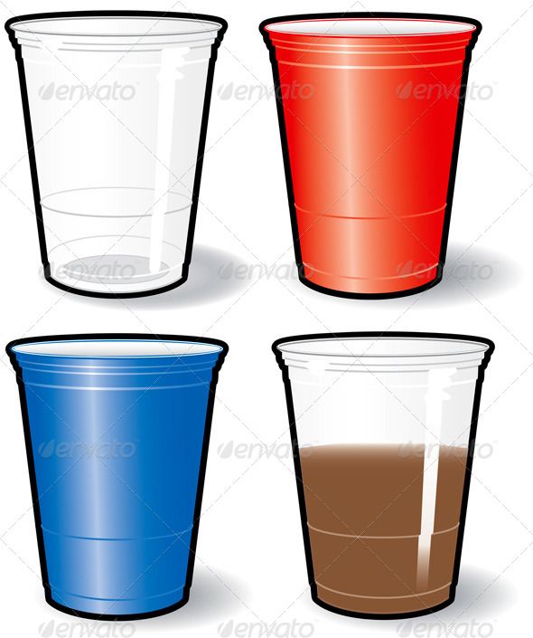 590x705 Plastic Drink Cups Object Typography Plastic, Plastic Cups