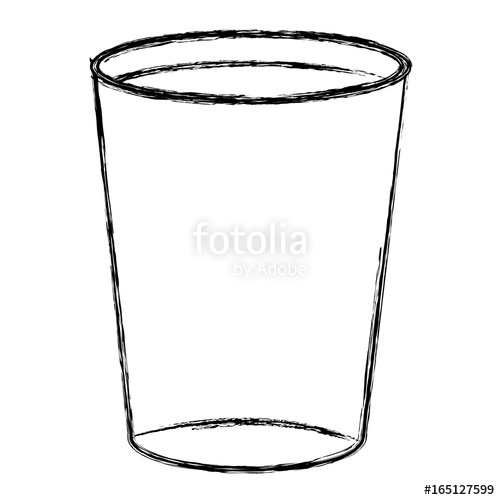 500x500 Coffee In Plastic Cup Vector Illustration Design Stock Image