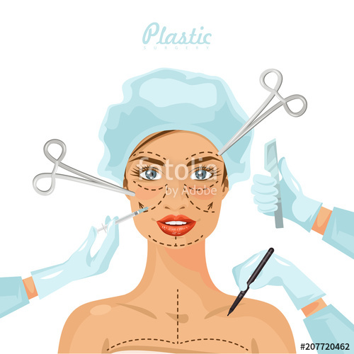 Plastic Surgery Vector At Vectorified.com | Collection Of Plastic ...