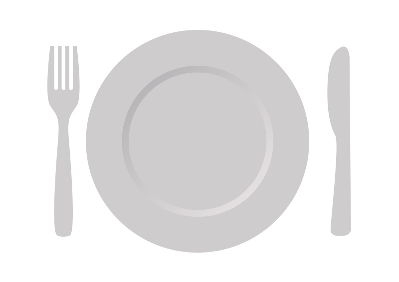 Plate With Cutlery Free Vector 800x566 Plate With Cutlery Free Vector