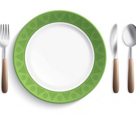 Tableware With Empty Plate Vector Free Download 280x235 Tableware With Empty Plate Vector Free Download