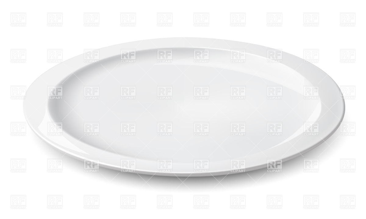 Empty Plate Isolated On White Vector Image Of Objects Mylisa 1200x720 Empty Plate Isolated On White Vector Image Of Objects Mylisa