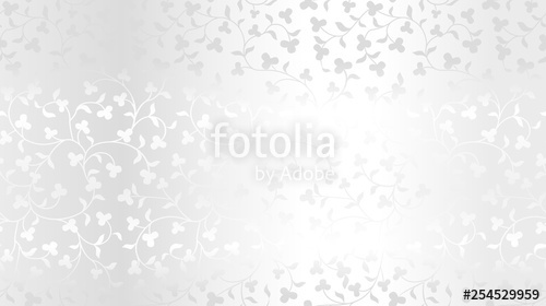 500x280 Seamless Vector Silver Texture Floral Pattern Luxury Repeating