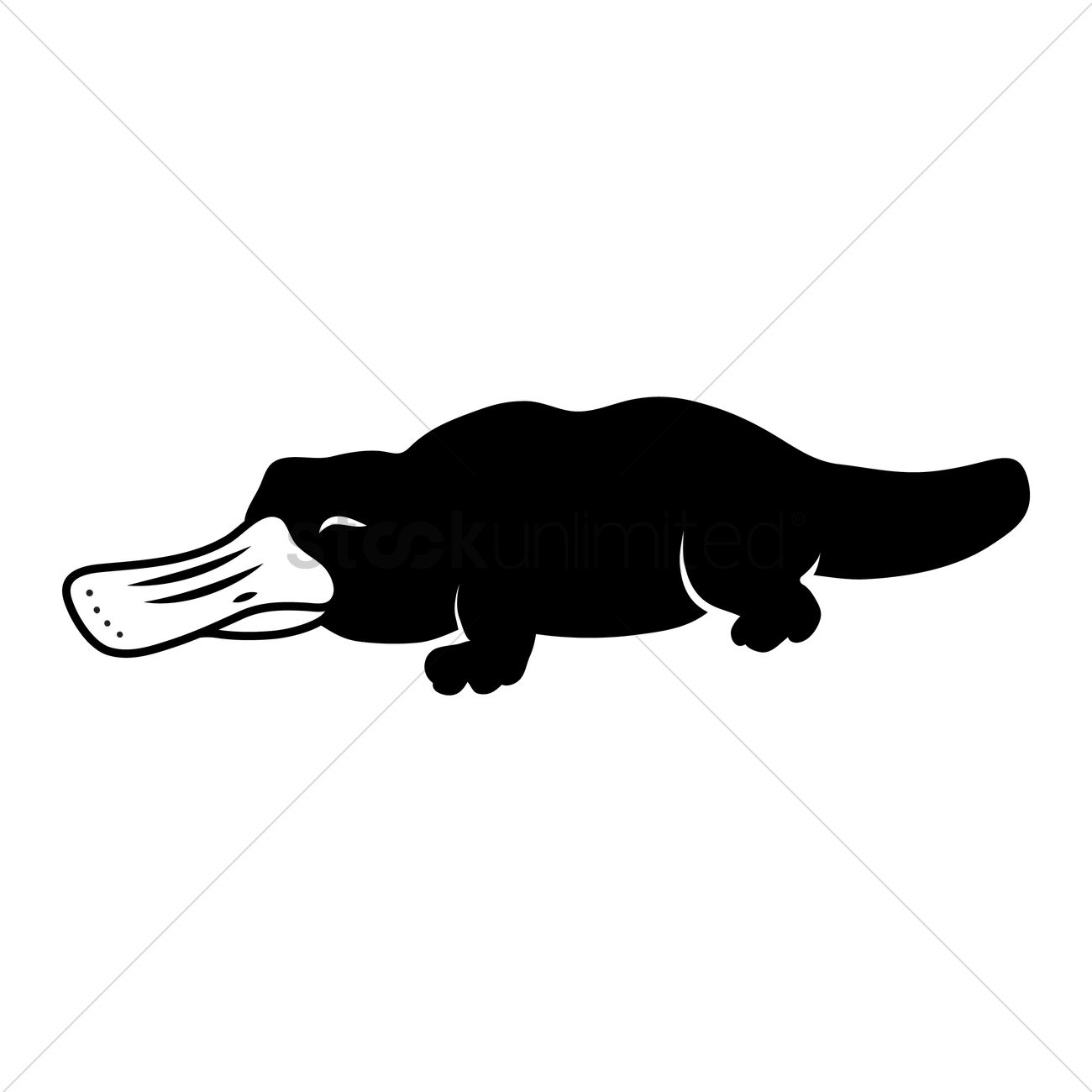 Platypus Vector At Collection Of Platypus Vector Free