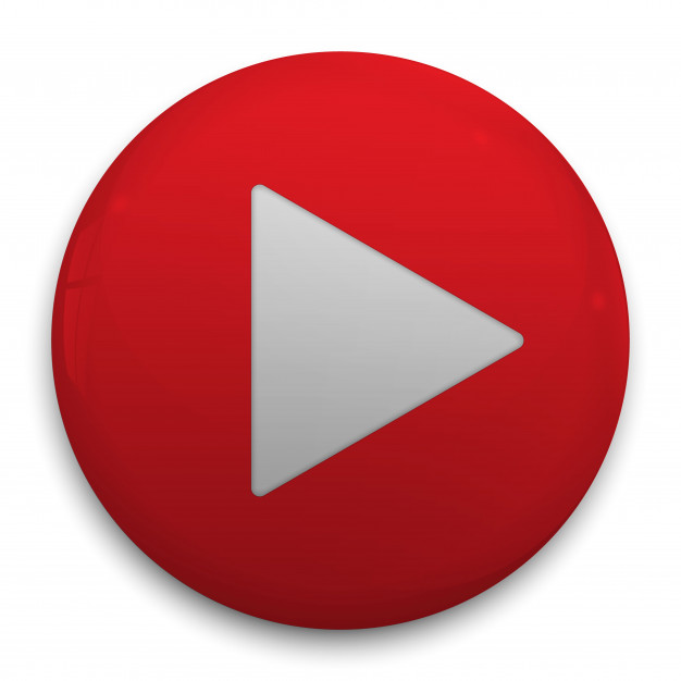 626x626 Realistic Play Button Vector Illustration Vector Premium