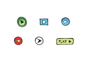 286x200 Play Button Icon Free Vector Art