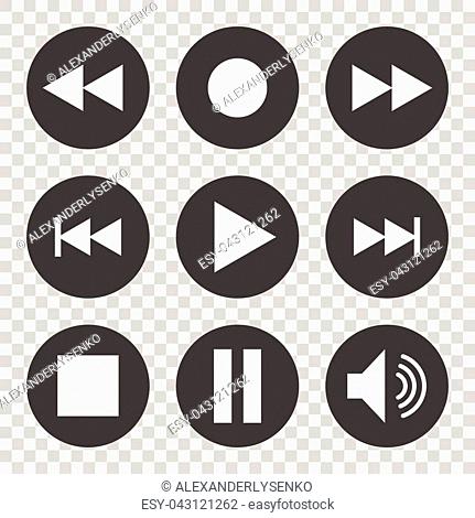 431x470 Play Pause Button Stock Photos And Images Age Fotostock