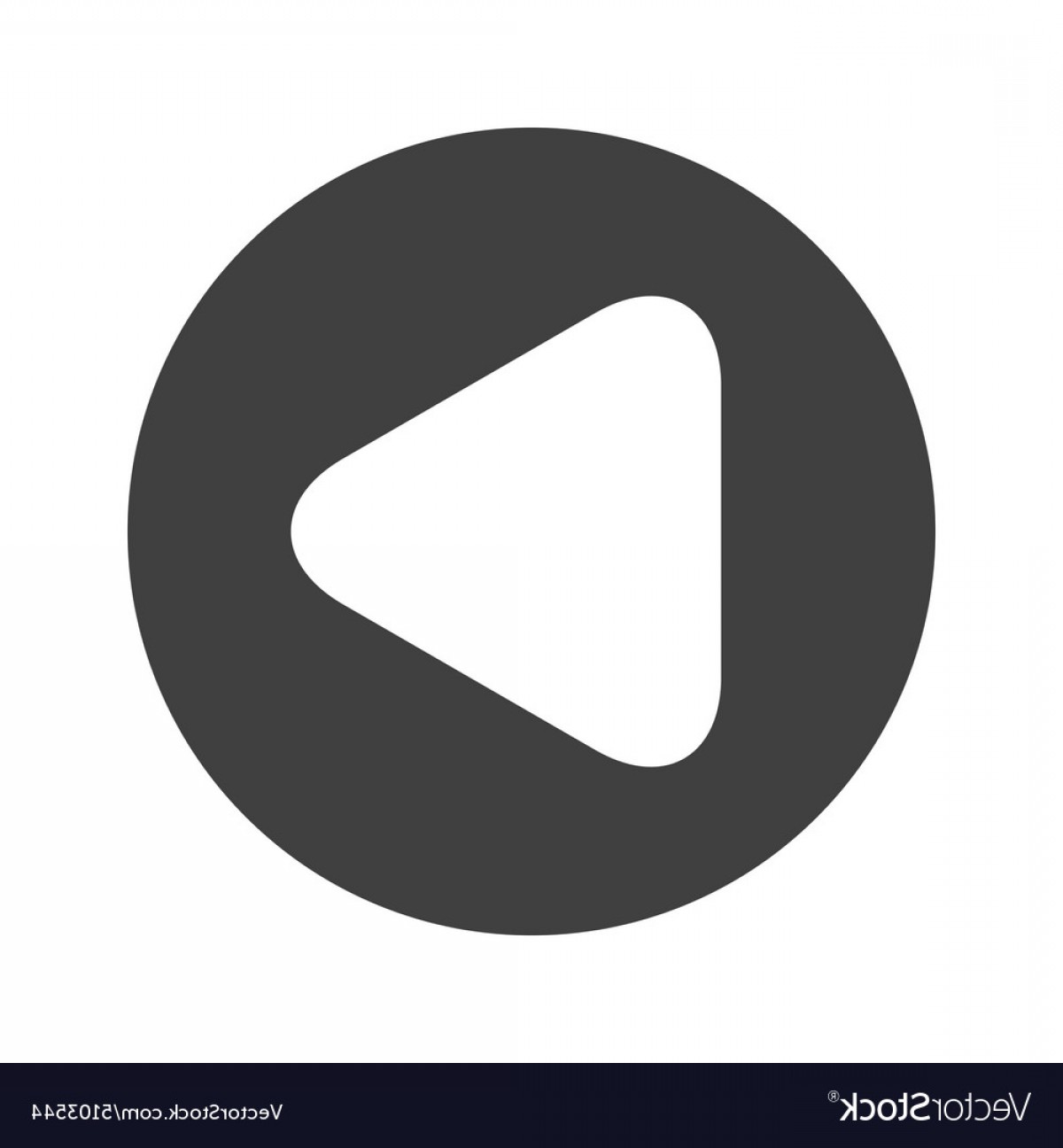 1200x1296 Monochrome Round Play Icon Vector Soidergi