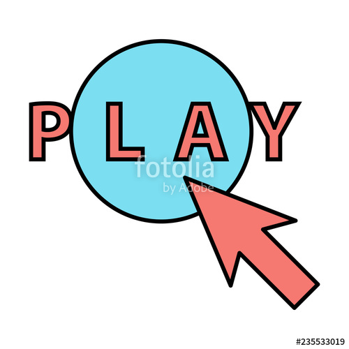 500x500 Flat Play Vector Logo Icon Button Youtube Flat Social Media