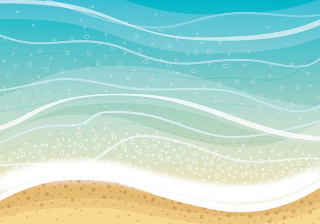 632x443 Summer Beach Playa Vector Background Free Vector Download