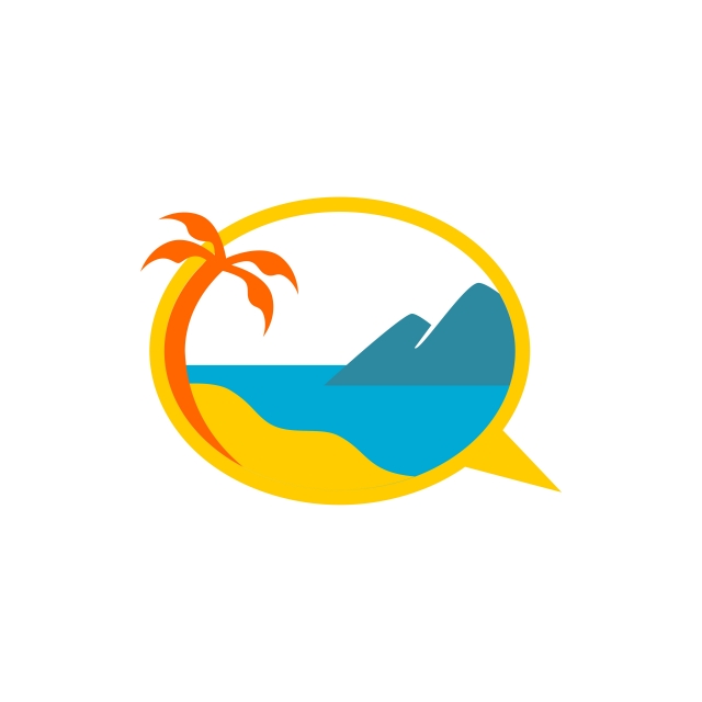 640x640 Viajes Y Playa Vector Icono Descarga Gratuita De Plantilla En