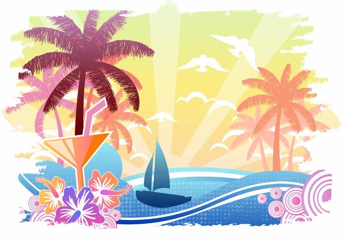 700x490 Vintage Playa Poster