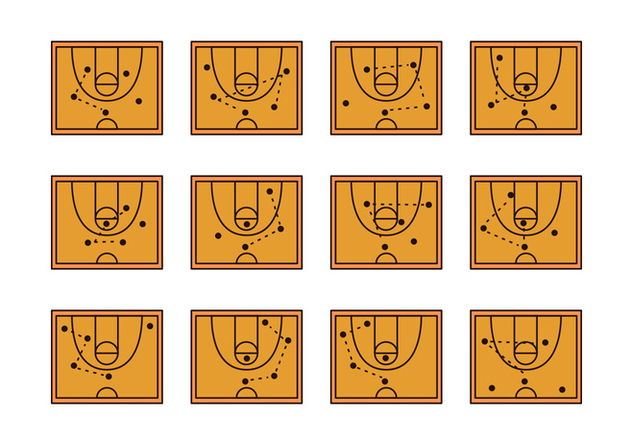 632x443 Basket Ball Playbook Icon Free Vector Download Cannypic