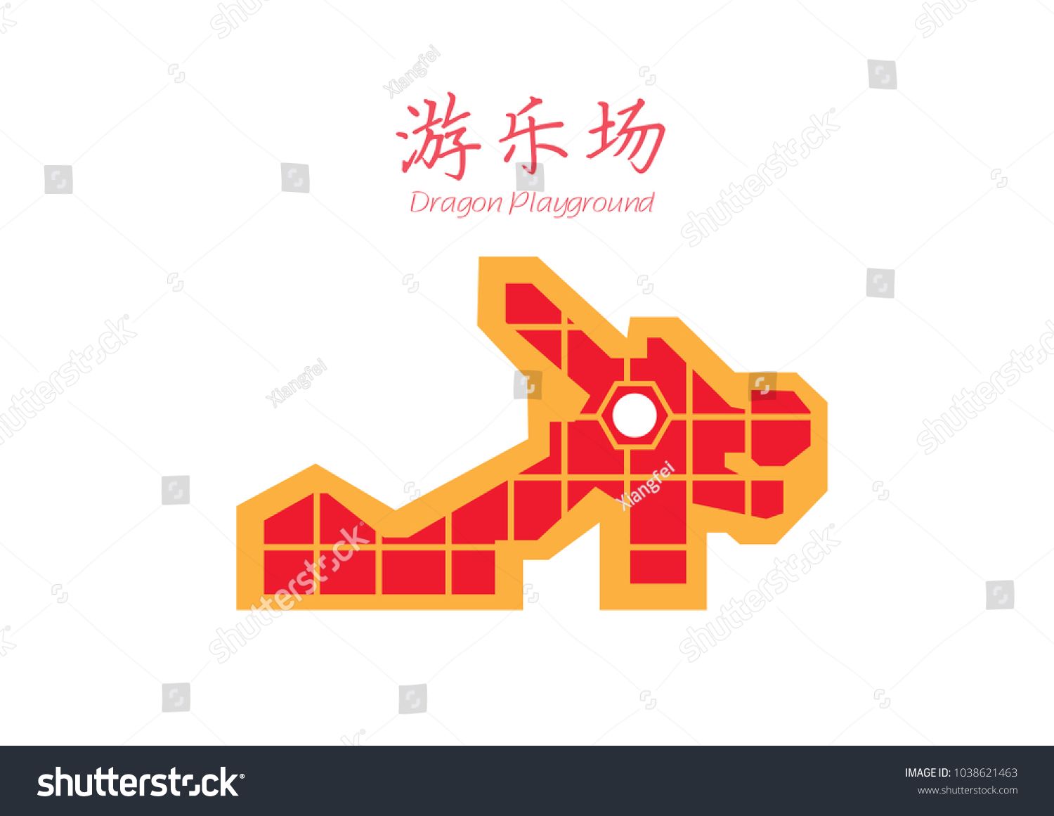 1500x1161 Dragon Playground Singapore Icon Vector Illustrationsingapore
