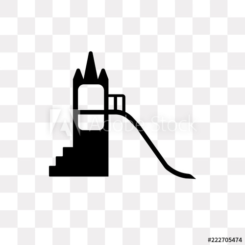 500x500 Playground Icon On Transparent Background Modern Icons Vector