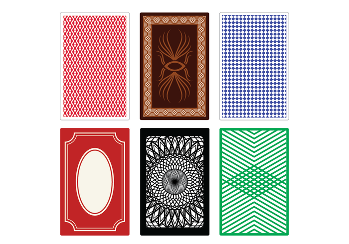 Playing Card Back Free Vector Art 700x490 Playing Card Back Free Vector Art