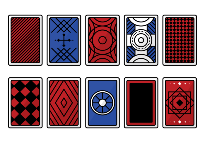 Playing Card Back Vectors 700x490 Playing Card Back Vectors