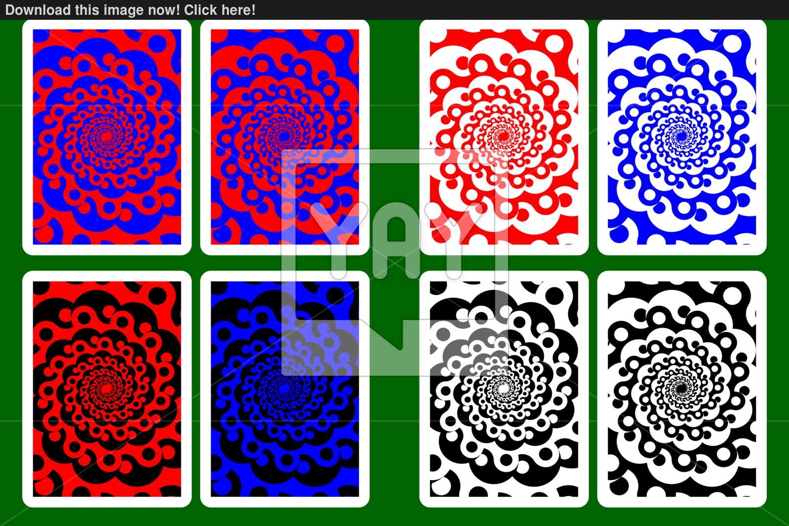 Playing Card Back Vector 1600x1067 Playing Card Back Vector