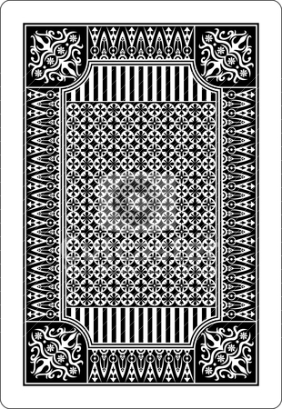 Playing Card Back Side Mm Stock Vector 310x450 Playing Card Back Side Mm Stock Vector