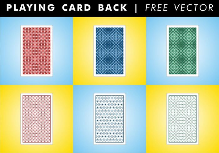 Playing Card Back Free Vector 700x490 Playing Card Back Free Vector
