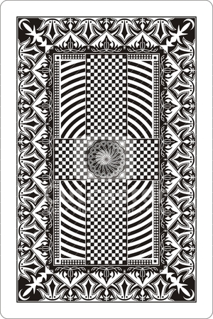 Playing Card Back Side Mm Stock Vector 300x450 Playing Card Back Side Mm Stock Vector