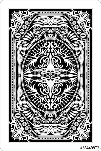 Playing Card Back Side Mm Stock Image And Royalty Free 334x500 Playing Card Back Side Mm Stock Image And Royalty Free