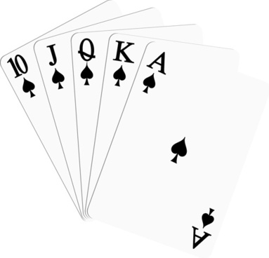 383x368 Playing Cards Icons Free Vector Download